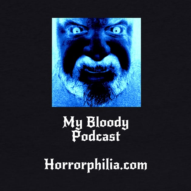 My Bloody Podcast New Design by Horrorphilia